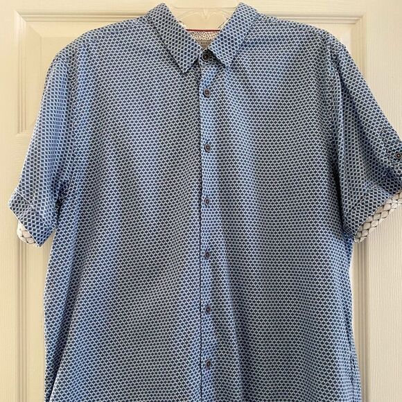 Like New Ted Baker Button Down Cotton Oxford - Picture 7 of 7